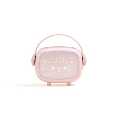 China Morden new arrivals 2021amazon luxury children sleep training cartoon style led desktop alarm clock for living room for sale