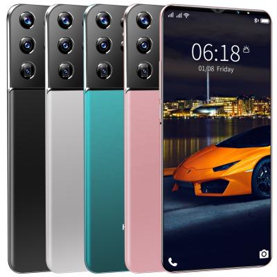 China Beauty Camera S21+U 6.8inch 3G/4G/5G Cellphone Open 16GB+512GB 5600mAh Online Shopping Phone HD Camera 40MP+48MP Dual SIM Smart Phones for sale