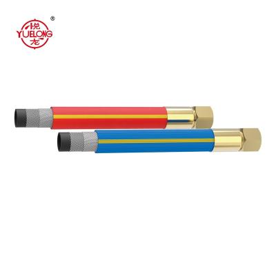 China Wear Resistance Flexible Rubber Industrial Oxygen Acetylene Cutting Torch Hose Pipe Gas Cutting Welding Pipe for sale