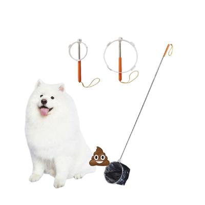 China Pet Pooper Scooper Picking Tool Handle Viable Clean Dog Poop Waste Picker for sale