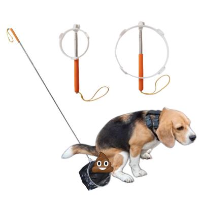 China Long Height Scoop Sustainable Pickup Picker Long Pickup Handle Dogs Pick Up Trash Collapsible Pet Poop Collector Dog Poop Clean Collection for sale