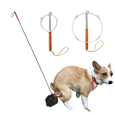 China Travel Pooper Scooper Plastic Collapsible Clean Tool Unbreakable Pet Pet Pet Scooper for Dogs and Cats for sale