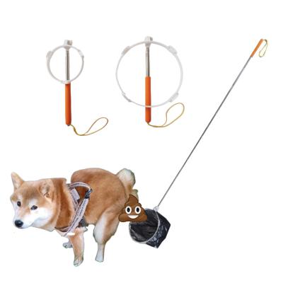 China Viable Portable Spring Action Dog Travel Foldable Pooper Scooper Dog Poop Collection Bags for sale