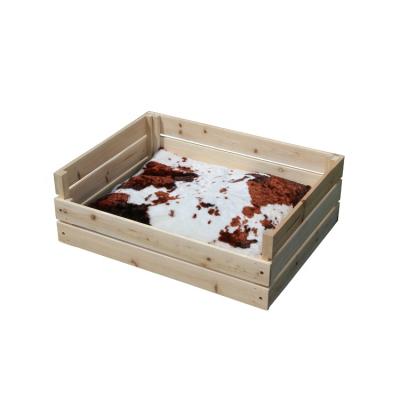 China Sustainable Raised Or Elevated Outdoor Wooden Pet Bed for sale