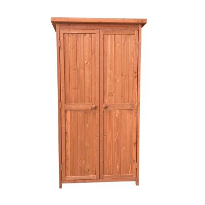 China 100% Solid Wood Sustainable Outdoor Storage Garden Shed for sale