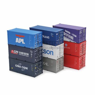 China European Shipping Container Zinc Alloy 20ft Gift Model Container 1-50 Model Toy for sale