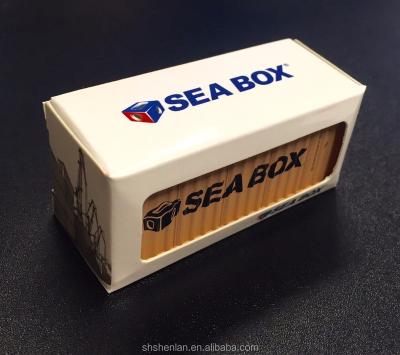 China Other 1:87 Scale Plastic Container Craft Sea Model Box for sale