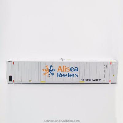 China Customized 40ft reefer container model in scale 1:50 PC / ABS Nautical Business Gift Guangdong, China for sale