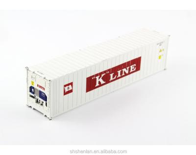 China China Miniature 40ft Scale 1:50 Reef Container Promotional Model for sale