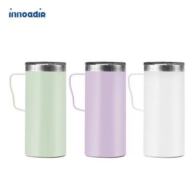 China New Classic/Postmodern Factory Direct Selling Sublimation Travel Mug Best Customized Best Mugs Beer Mug With Handle Beer Mugs Bulk for sale