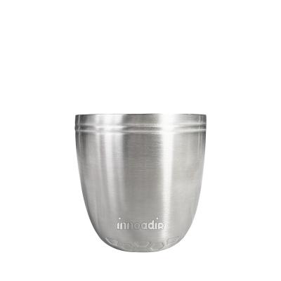 China Factory Directly Double Disposable Food Grade Egg Shape Cup 10oz Stainless Steel Wall Coffee Bear Mug Cup Tumbler for sale