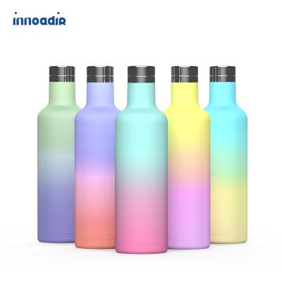 China PORTABLE Insulated Reusable Water Bottle 17oz Stainless Steel Double Wall Vacuum BPA-FREE Sport Bottle Keep Hot&Cold for sale