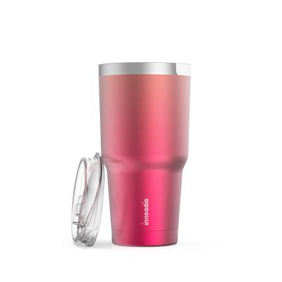 China Wholesale Color-Changing Gradient Double Wall Mug 30oz Sustainable Manufacturer Stainless Steel Travel Mug for sale