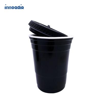 China Viable Unique Design Personality Plastic Water Bottle Manufacturers Make A5 Square Water Bottle With Lid Travel Plastic Cup for sale