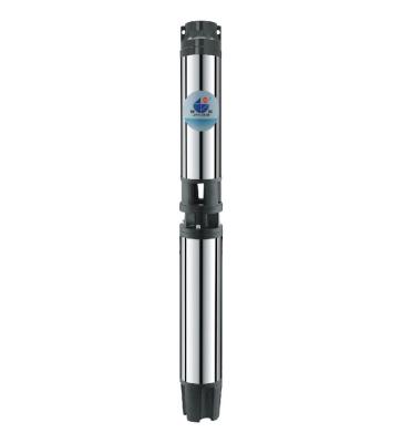 China Submersible large flow and high head 6 inch submersible deep well water pump 6SR/150QJ18 l for sale