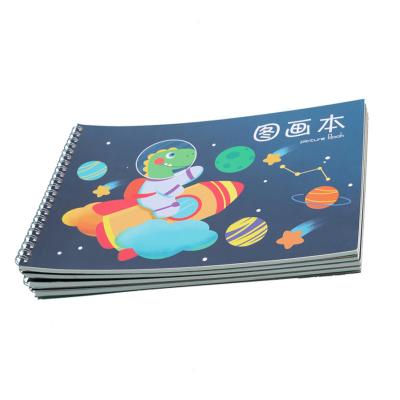 China Wholesale 2022 cute stationery a4 thickened white children's coil graffiti drawing book for sale