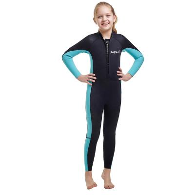 China Antibacterial Custom Printed Surf Chest Zip Up Manufacturers 100% Recycled Neoprene Girl Wetsuits Eu Warehouse Stylish Diving Wetsuit for sale