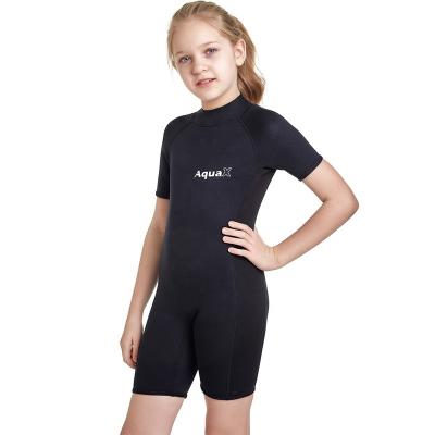 China Wholesale Price Smoothskin Neoprene Antibacterial Surfing Wetsuit Kids Watersport Swimwear for sale