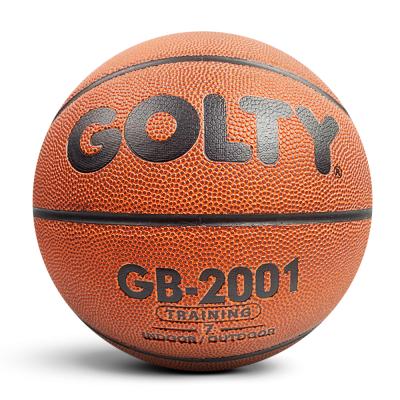 China Custom Leather Basketball Design Logo Size 7 Leather Ball For Match And Training for sale