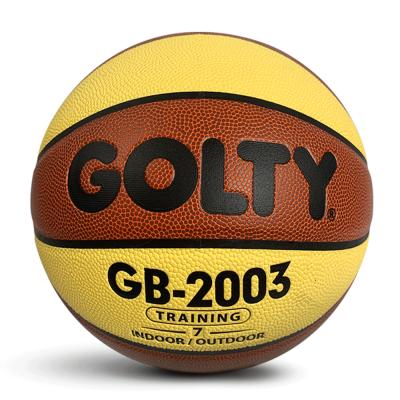 China Custom Leather Logo Leather Size 7 Indoor Outdoor Basketball For Match And Training for sale