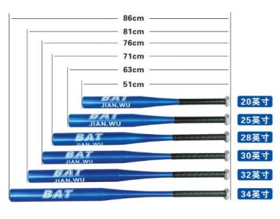 China Aluminum Alloy Baseball Baseball Bat Racket Aluminum Alloy Black Outdoor Sports for sale