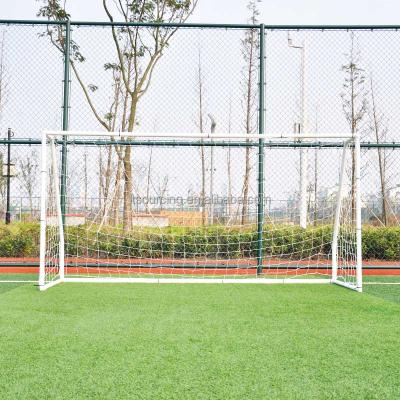 China MOZURU Game Competition/Competition Portable Soccer Goal Backyard Steel Soccer Goal With All Weather Net for sale