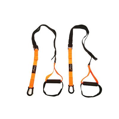 China Home Use Gym Product Yoga Ties Suspension Trainer Workout With Door Anchor Kit Booklet And Polybag for sale