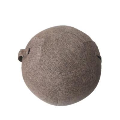 China New Hot Washable Heavy Duty Yoga Ball Cloak Cloth Yoga Ball Customized Cover With Handle For 55cm 65cm 75cm Yoga Ball for sale