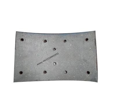 China Truck Trailer Truck Trailer Drum Brake Lining Non- Asbestos , Semi-Metal MF515F for sale