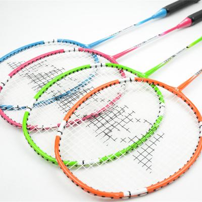 China Eastic & Best Selling Durable Cheap Steel Badminton Racket Badminton Racket Badminton Racket Wholesale Steel for sale