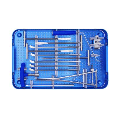 China Meditech CE&ISO Factory Orthopedic Spinal Instruments TLIF PEEK Cage Instrument Set 2200-08 for sale