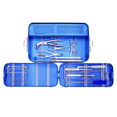 China Factory Price Stainless Steel Meditech Hot Sales Orthopedic Instrument Set Minor Surgical Instruments Sets Small Orthopedics Fragment Instrument for sale