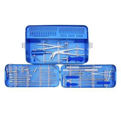 China High Quality Surgery Use Meditech Fragment Locking Plate Orthopedic Surgical Instrument Set-II Large(AO) New for sale