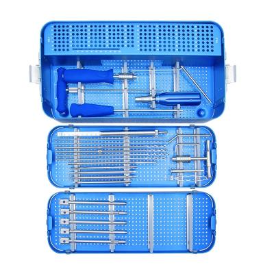 China Surgery Use Meditech Hot Products Fragment Locking Plate Large Orthopedic Surgical Instrument Set for sale