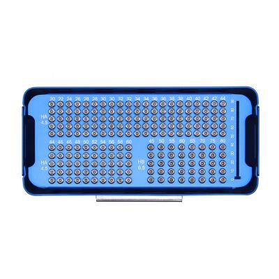 China Surgery Use Meditech Hot Sales Orthopedic Surgical Instrument Sterllization Box 4.5/6.5mm Screw Holder-I for sale