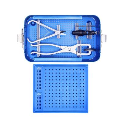 China Surgery Use Meditech Orthopedic Implants Instruments Set Maxillofacial Surgery Instrument Set For Titanium Mesh for sale