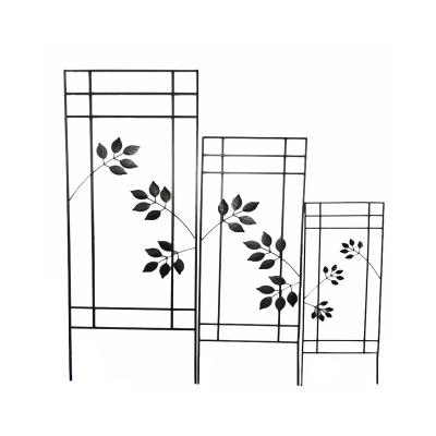 China Flowers Support Trellis Wholesale Metal Garden Helps Plants Climb Fence Plants Climb Support Shelf Plant Climbing Frame for sale