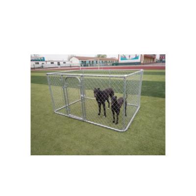 China Durable Foldable Stainless Steel Strong Selling Cheap Stocked Discount Metal Dog Kennel Large Dog Cage for sale