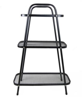 China Europe Multifunctional Display Rack Metal Frame Ladder Plant Flower Stand Rack for sale