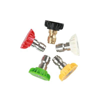 China Factory Car Washer Spray Nozzle High Pressure Water Jet Tip Nozzle Set 1/4