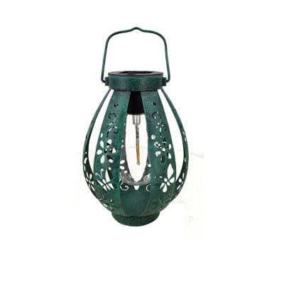 China Modern Top Selling Guaranteed Quality Outdoor Metal Garden Solar Light Powered Lanterns for sale