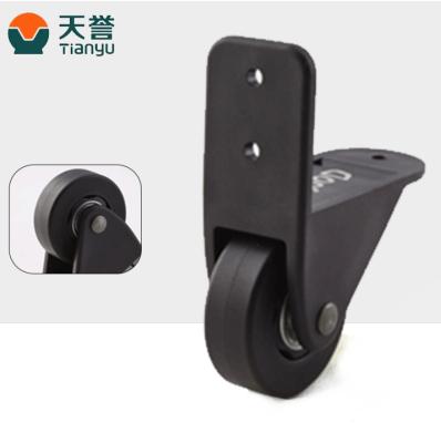 China All kinds of equipment boxes supply suitcase luggage direct parts muffle wear-resistant right-angle directional wheel for sale