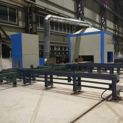 China 6000mm/9000mm/12000mm CNC Beam Coping Machine H Beam Cutting Beveling Machine For Steel Structure for sale