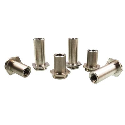 China Stainless steel CSS CSOS M3M4M5M6 Stainless steel countersunk head rivet self clinching standoff hex flat head waterproof Countersunk Standoff for sale