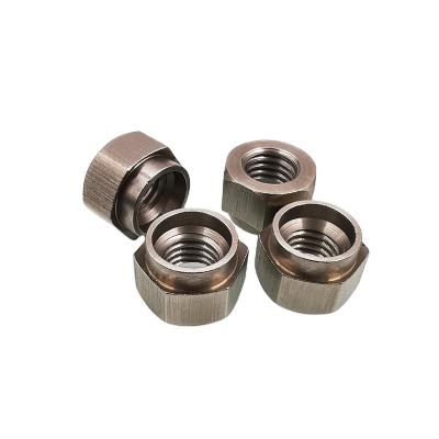 China Stainless steel Precision Fastener Part NZS-M3M4M5M6M8M10 knurled self clinching Rivet Nut stainless steel Self-Clinching Hexagon Flare-in Nuts for sale