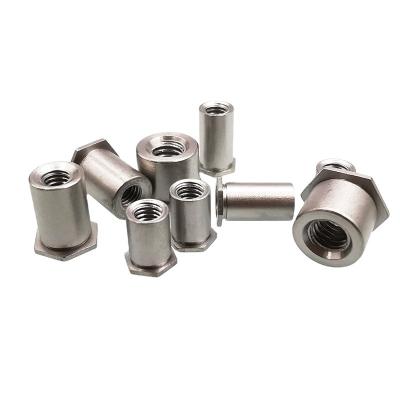 China Hardened 416 stainless steel SO4-M3M4M5M6M8 Self-Clinching studs Passivated Hardened 416 stainless steel hexagon screwlock standoffs self clinching standoffs for sale