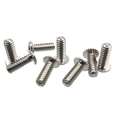 China Round Aluminum Cha Cfha M3/M4/M5/440/632/832/032 Self Tightening Screw Knurled Head Self Countersunk Hooking Screw Studs for sale