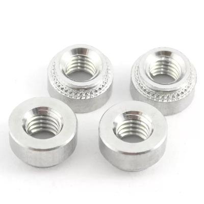 China CLA-M2M2.5M3M4M5M6M8 Heavy Industry Alloy Aluminum Self Press Nut Press Insert Rivet Locknuts Snap Fasteners For Sheet Metal Fasteners P EM for sale