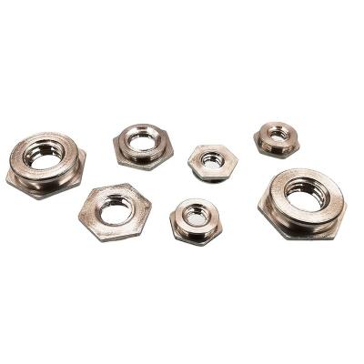 China FS-M2/M2.5/M3/M4/M5/M6/256/440/632/832/032 Hexagon Flush Nut Self Locking Stainless Steel Self Lapping Flush Nuts nut insertion for sale