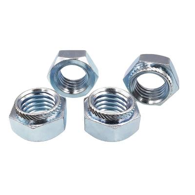 China Self Insert Carbon Steel Heavy Industry Hex Hex Nuts Self Inserting Hex Nuts BN-M3/M4/M5/M6/M8/M10/M12/M12/M16-1/2skewed nut galvanized for sale